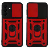 Θήκη Ring Armor CamPro Sonique για Samsung Galaxy A57 5G Κόκκινο