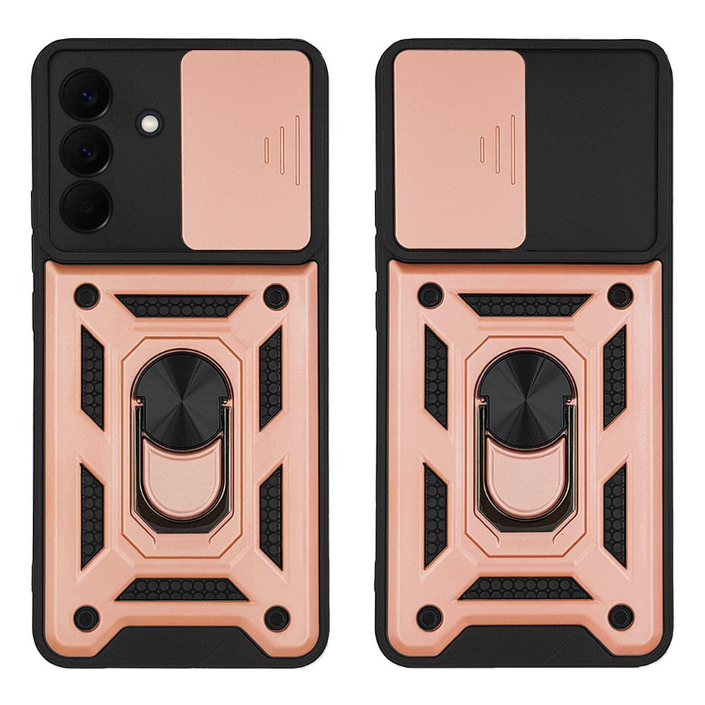 Θήκη Ring Armor CamPro Sonique για Samsung Galaxy A57 5G Ροζ Χρυσό