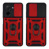 Θήκη Ring Armor CamPro Sonique για Xiaomi Redmi A5 4G (173.45mm) Κόκκινο