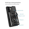 Θήκη Ring Armor CamPro Sonique για Xiaomi Redmi A5 4G (173.45mm) Μαύρο