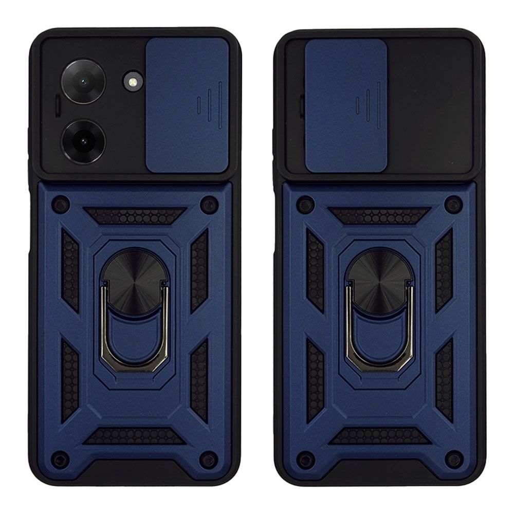 Θήκη Ring Armor CamPro Sonique για Xiaomi Redmi A5 4G (173.45mm) Μπλέ