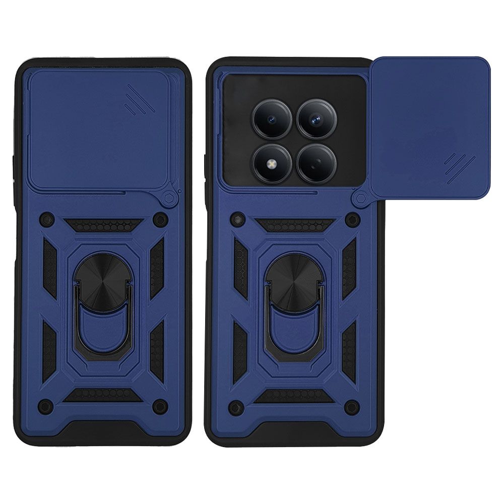 Θήκη Ring Armor CamPro Sonique για Xiaomi Redmi Note 15 Pro 4G Μπλέ
