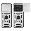 Θήκη Ring Armor CamPro Sonique για Xiaomi Redmi Note 15 Pro 5G Ασημί