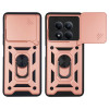 Θήκη Ring Armor CamPro Sonique για Xiaomi Redmi Note 15 Pro 5G Ροζ Χρυσό