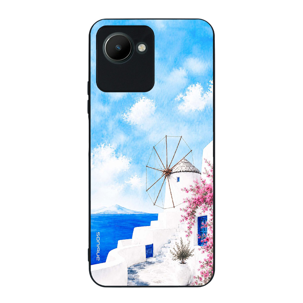 Θήκη Sonique Greek Island Muse Series για Realme C30 Άνεμος Μυκόνου