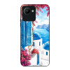 Θήκη Sonique Greek Island Muse Series για Realme C30 Σαντορινό Γαλάζιο