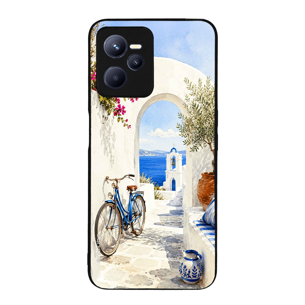 Θήκη Sonique Greek Island Muse Series για Realme C35 Πέρασμα στο Αιγαίο