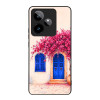 Θήκη Sonique Greek Island Muse Series για Realme GT 7 5G / Realme GT 7T 5G Ροζ Μπουκαμβίλια