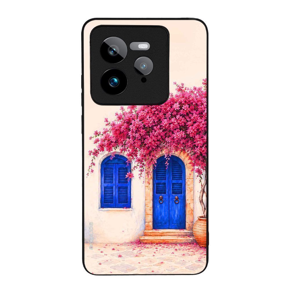 Θήκη Sonique Greek Island Muse Series για Realme GT 7 Pro 5G Ροζ Μπουκαμβίλια