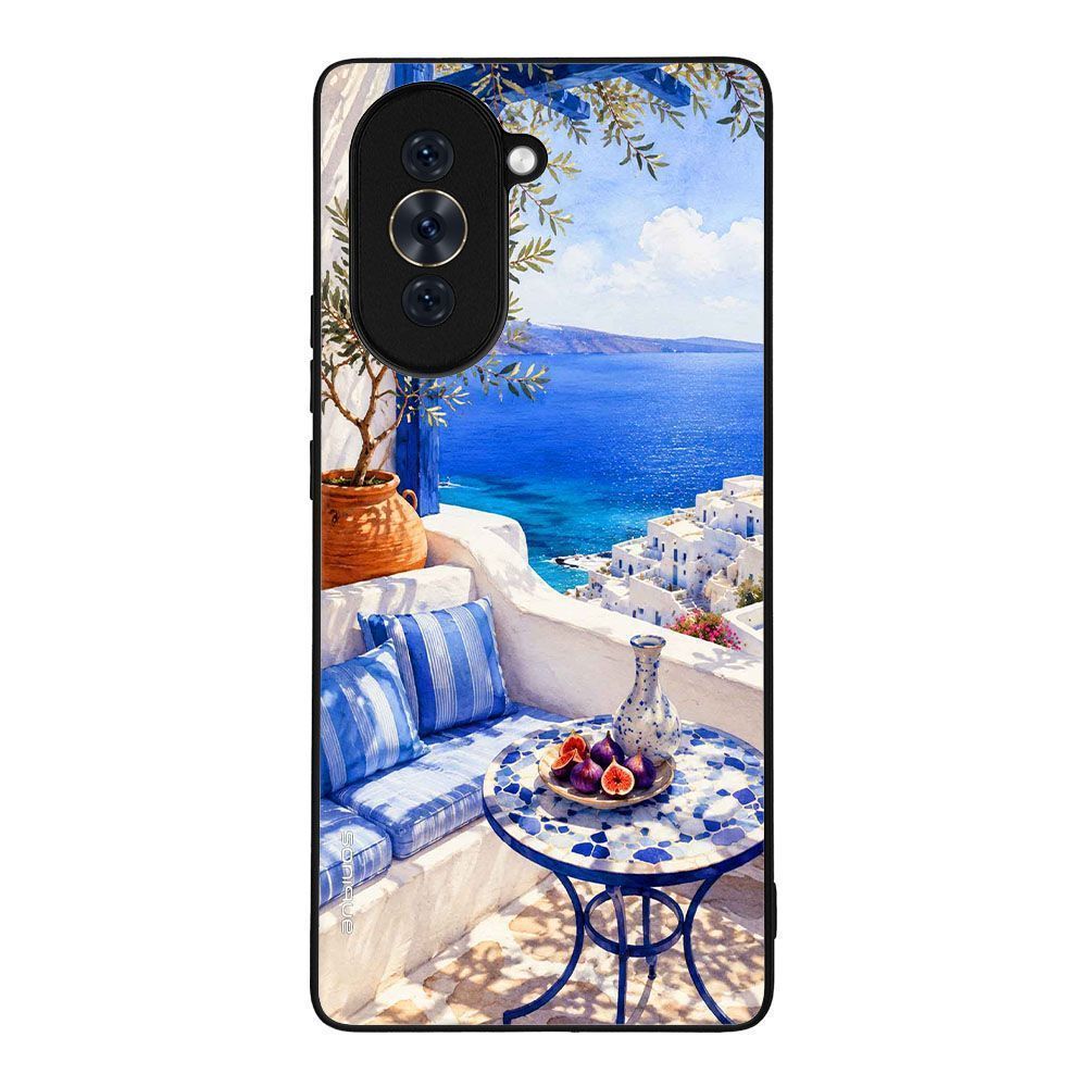 Θήκη Sonique Greek Island Muse Series για Huawei Nova 10 Θέα του Αιγαίου