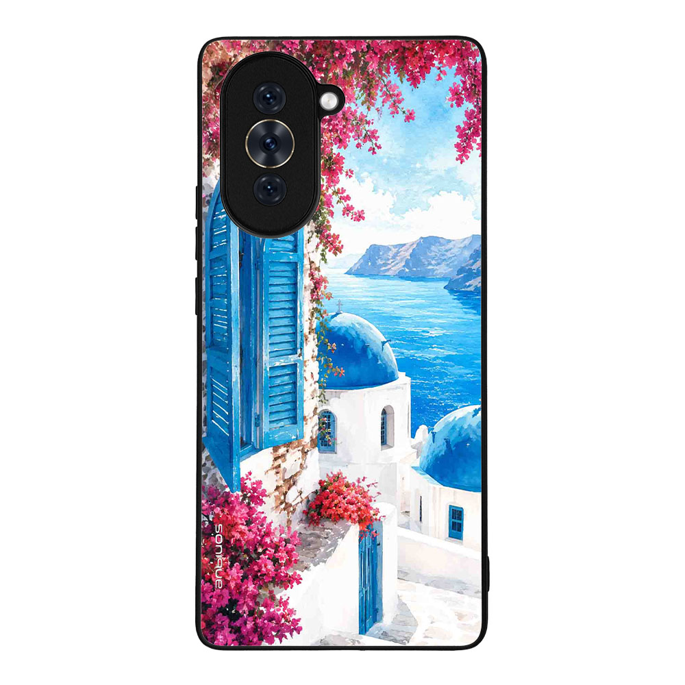 Θήκη Sonique Greek Island Muse Series για Huawei Nova 10 Σαντορινό Γαλάζιο