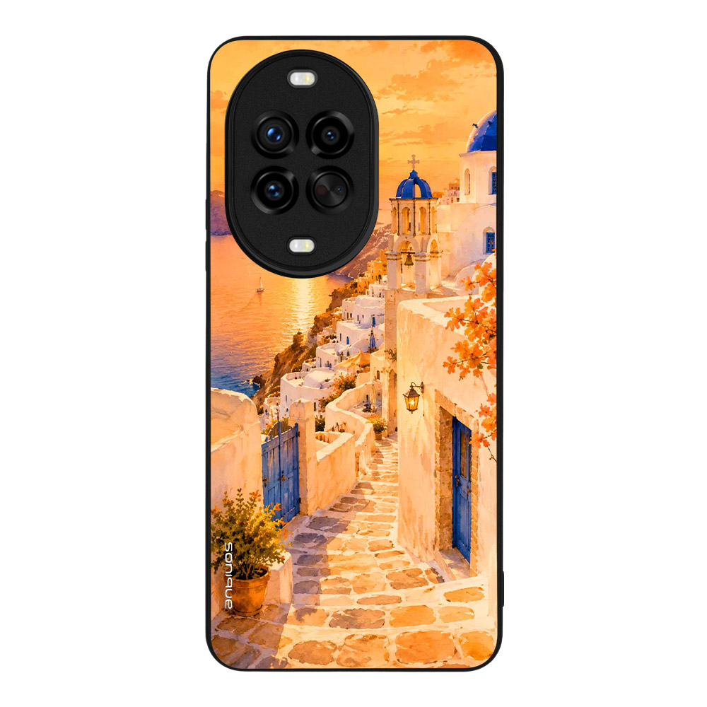 Θήκη Sonique Greek Island Muse Series για Huawei Nova 14 Pro 5G Ηλιοβασίλεμα στην Οία
