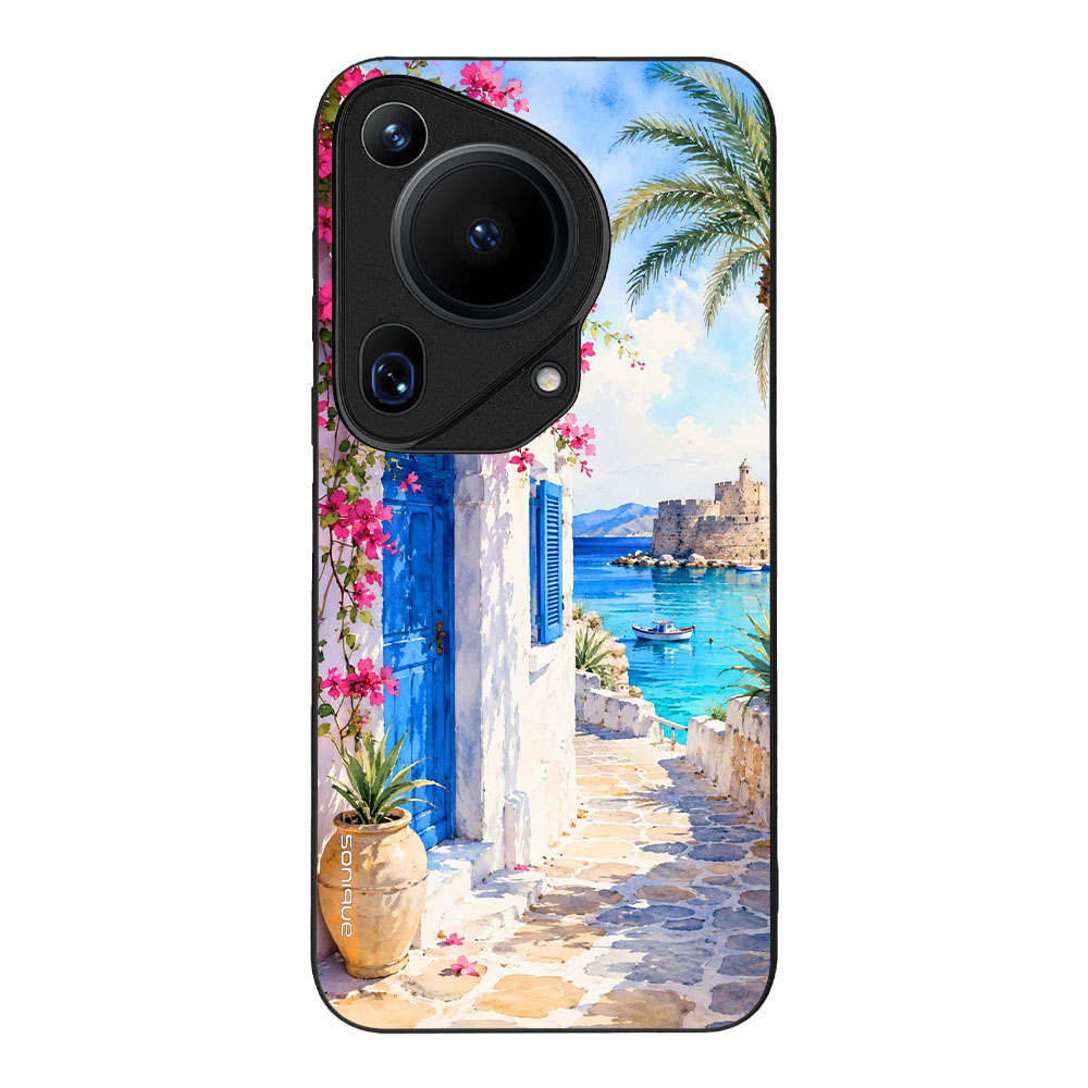 Θήκη Sonique Greek Island Muse Series για Huawei Pura 70 Ultra Σοκάκι Ρόδου