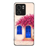 Θήκη Sonique Greek Island Muse Series για Motorola Edge 40 5G Ροζ Μπουκαμβίλια
