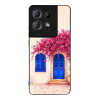 Θήκη Sonique Greek Island Muse Series για Motorola Edge 50 Pro 5G Ροζ Μπουκαμβίλια