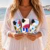 Θήκη Sonique Greek Island Muse Series για Motorola Edge 70 5G Ροζ Μπουκαμβίλια