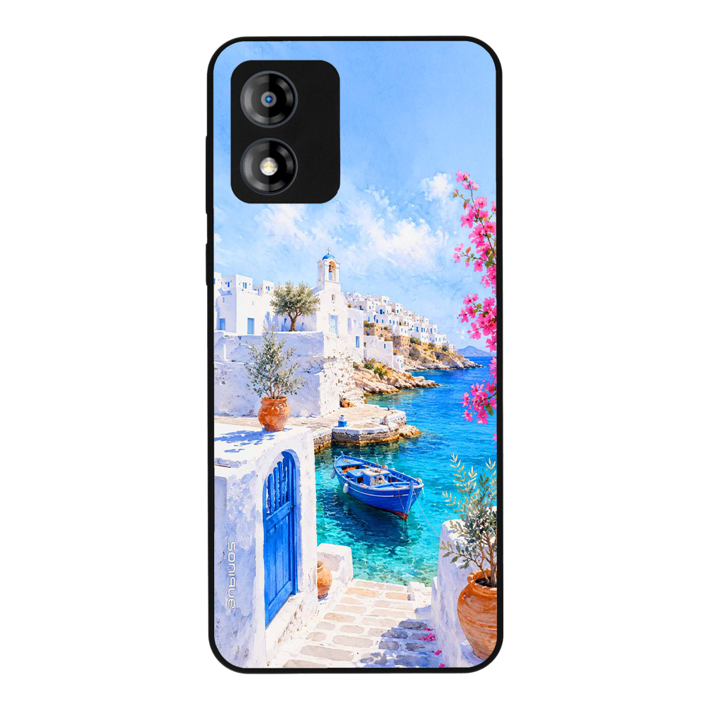 Θήκη Sonique Greek Island Muse Series για Motorola Moto E13 4G Αγκυροβόλι
