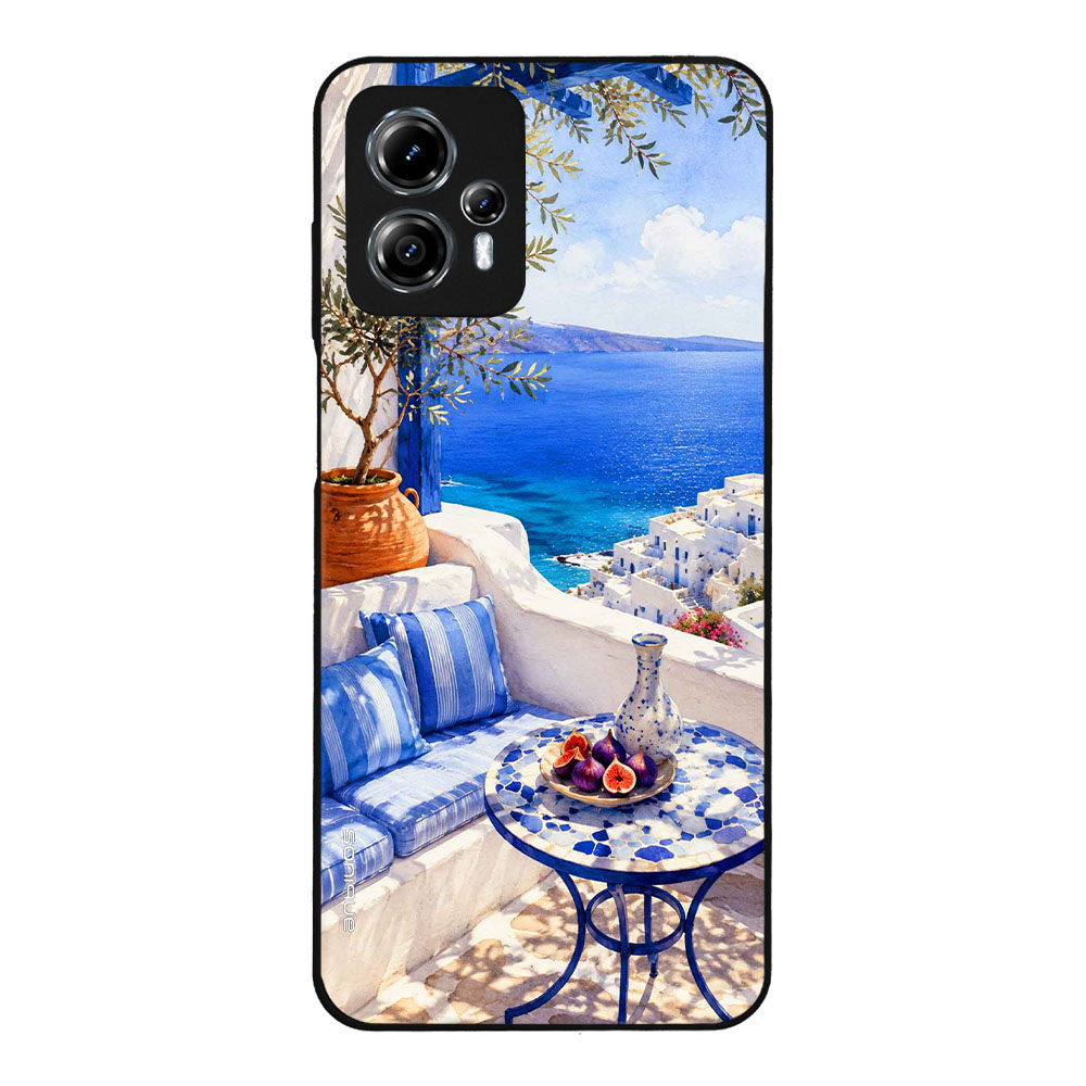 Θήκη Sonique Greek Island Muse Series για Motorola Moto G13 4G / Moto G23 4G Θέα του Αιγαίου