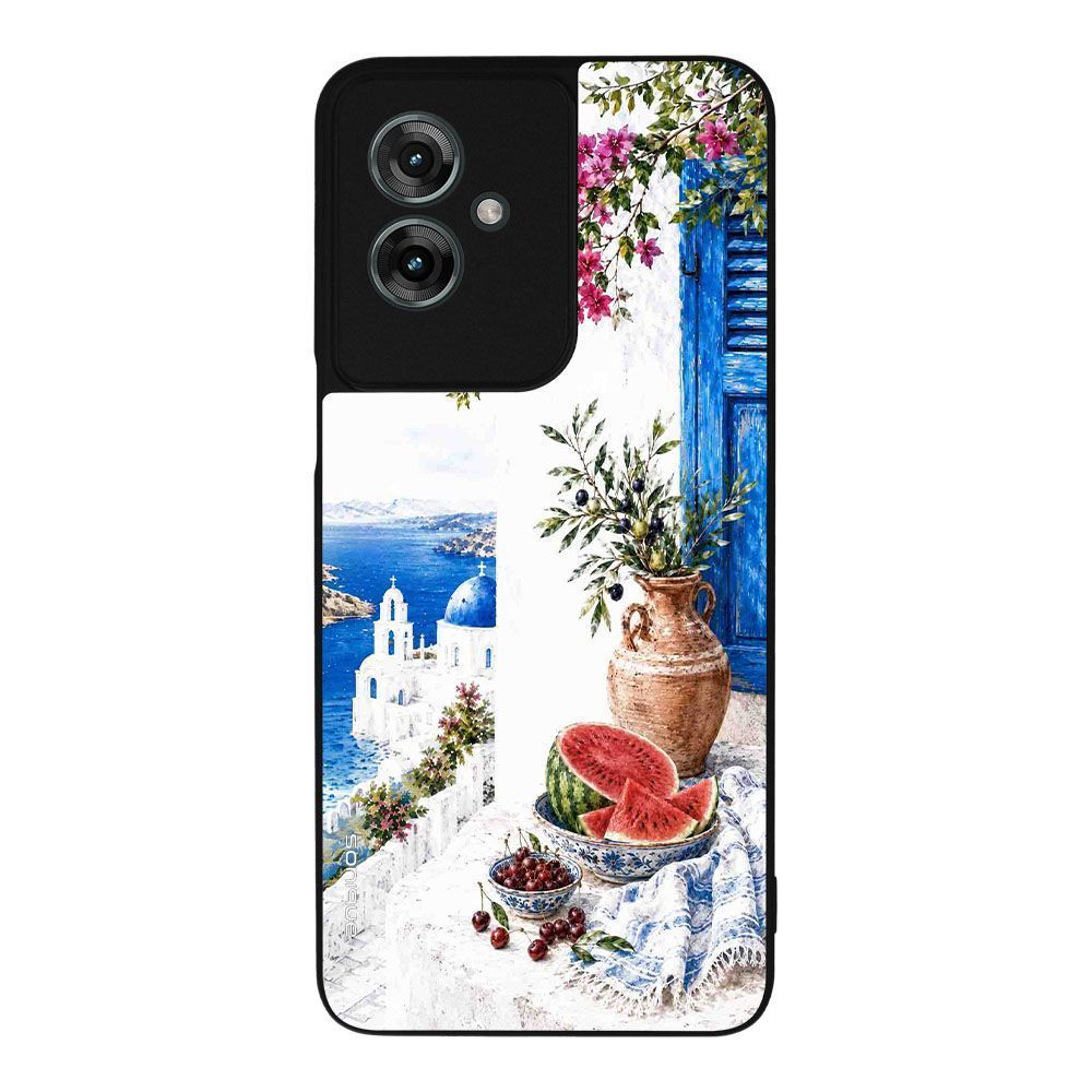 Θήκη Sonique Greek Island Muse Series για Motorola Moto G55 5G Νησιώτικη Δροσιά