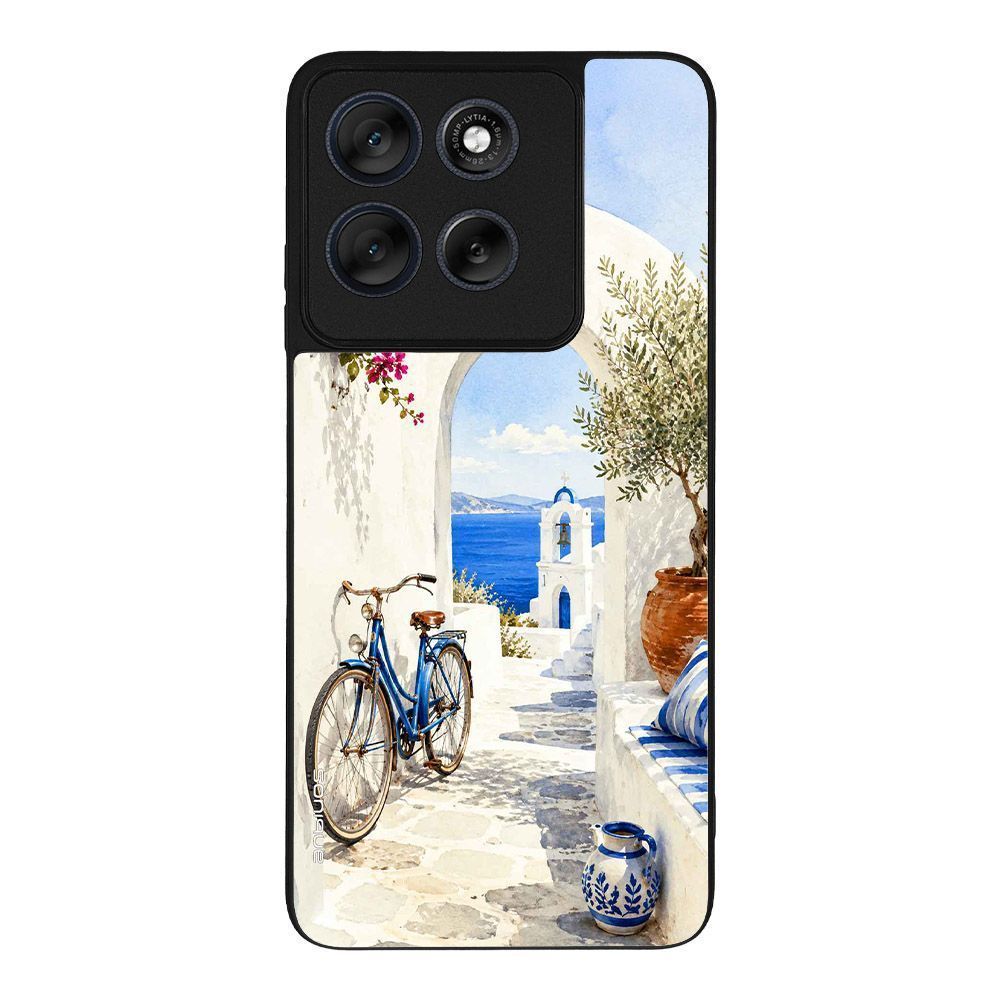 Θήκη Sonique Greek Island Muse Series για Motorola Moto G56 5G Πέρασμα στο Αιγαίο