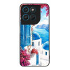Θήκη Sonique Greek Island Muse Series για Motorola Moto G57 Power 5G / Moto G67 Power 5G Σαντορινό Γαλάζιο