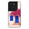 Θήκη Sonique Greek Island Muse Series για Motorola Moto G67 5G / Moto G77 5G Ροζ Μπουκαμβίλια