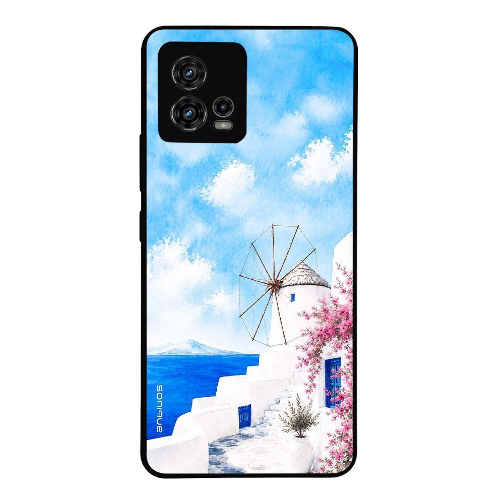 Θήκη Sonique Greek Island Muse Series για Motorola Moto G72 Άνεμος Μυκόνου