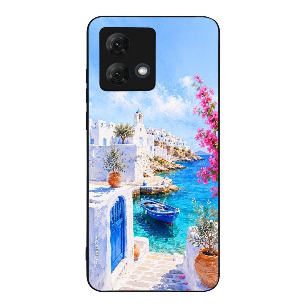 Θήκη Sonique Greek Island Muse Series για Motorola Moto G84 5G Αγκυροβόλι