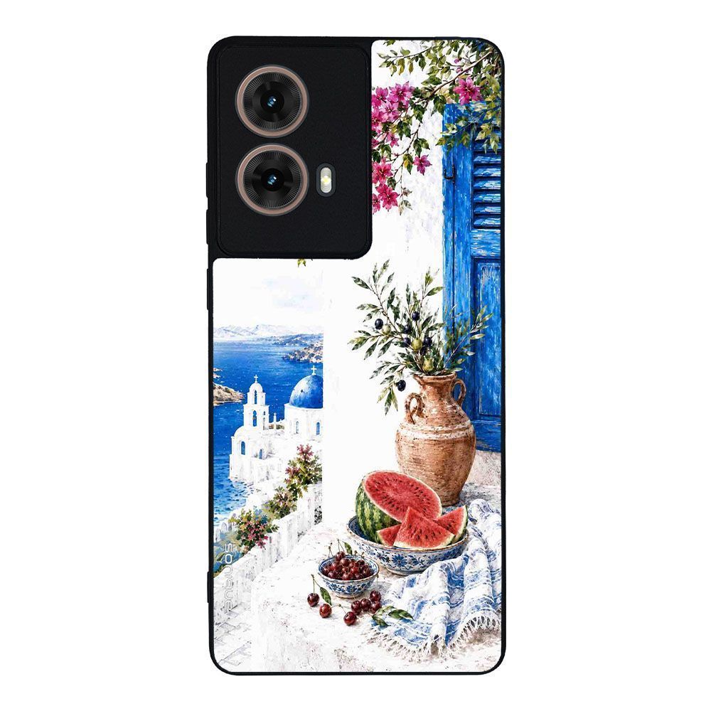 Θήκη Sonique Greek Island Muse Series για Motorola Moto G85 5G Νησιώτικη Δροσιά