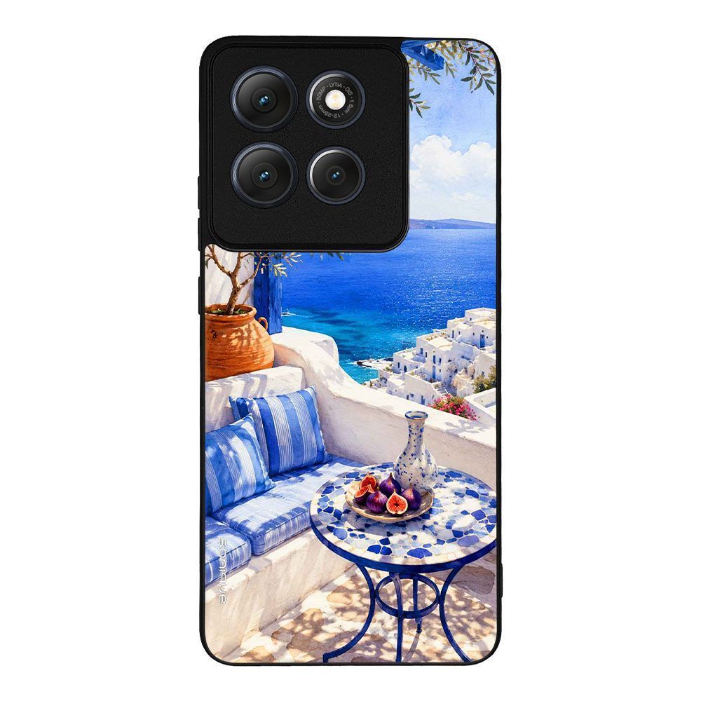 Θήκη Sonique Greek Island Muse Series για Motorola Moto G86 5G / Moto G86 5G Power Θέα του Αιγαίου