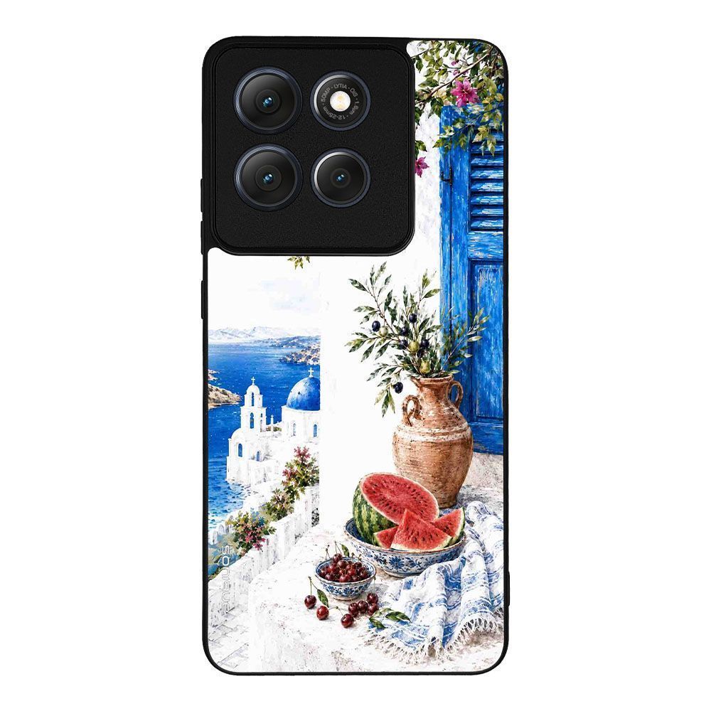 Θήκη Sonique Greek Island Muse Series για Motorola Moto G86 5G / Moto G86 5G Power Νησιώτικη Δροσιά