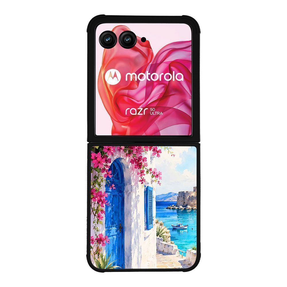 Θήκη Sonique Greek Island Muse Series για Motorola Motorola Razr 50 Ultra Αγκυροβόλι