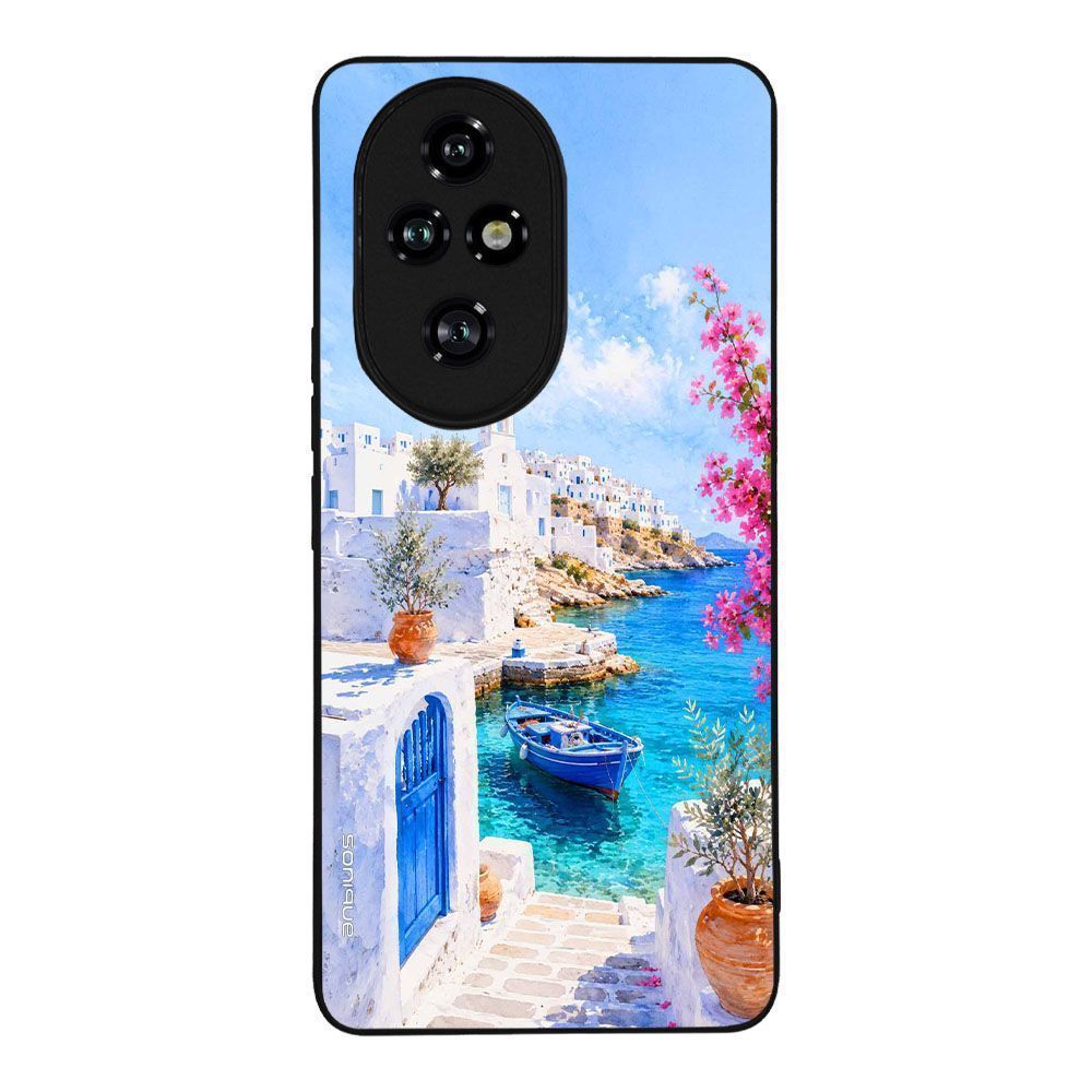 Θήκη Sonique Greek Island Muse Series για Honor 200 Pro 5G Αγκυροβόλι
