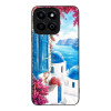 Θήκη Sonique Greek Island Muse Series για Honor 200 Smart 5G Σαντορινό Γαλάζιο