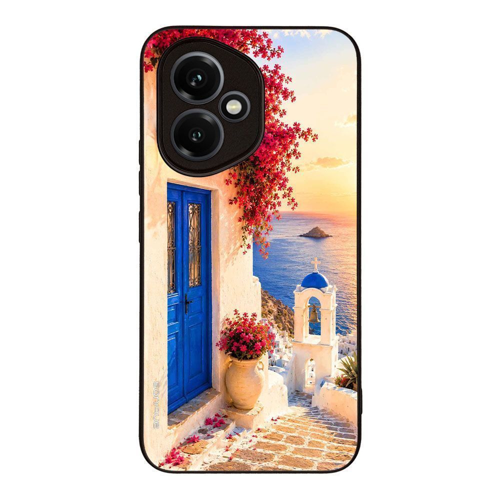 Θήκη Sonique Greek Island Muse Series για Honor 400 5G Ηλιοβασίλεμα Σαντορίνης