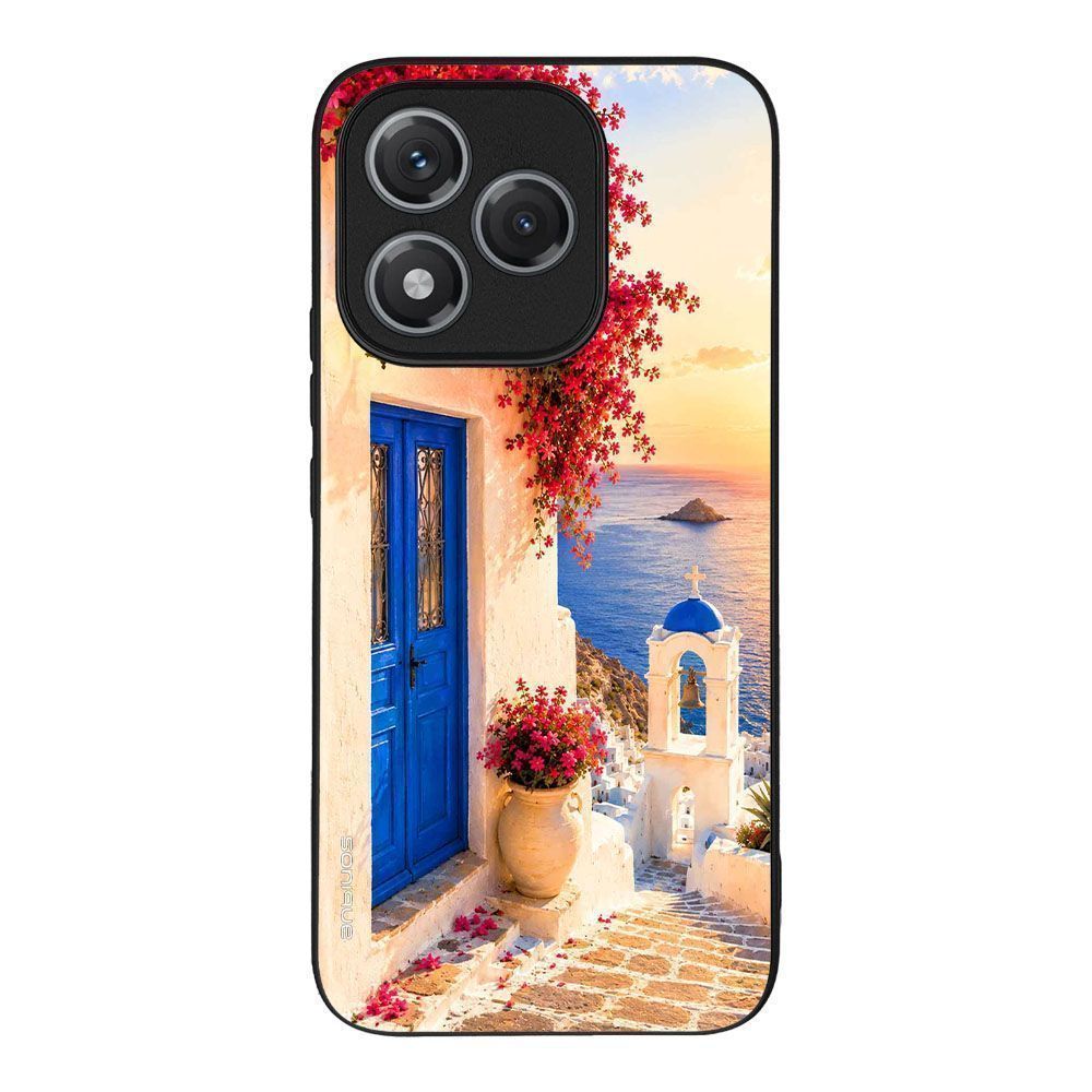 Θήκη Sonique Greek Island Muse Series για Honor 400 Lite 5G Ηλιοβασίλεμα Σαντορίνης