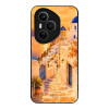 Θήκη Sonique Greek Island Muse Series για Honor 400 Pro 5G Ηλιοβασίλεμα στην Οία