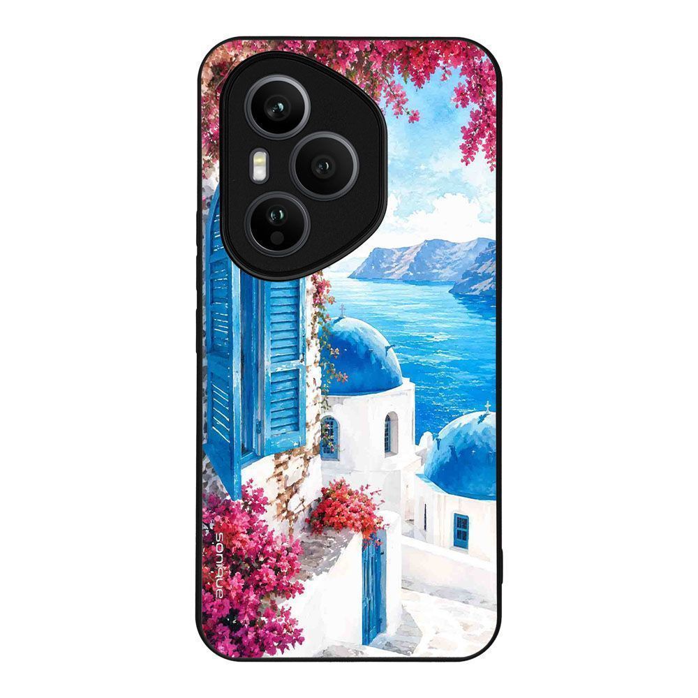 Θήκη Sonique Greek Island Muse Series για Honor 400 Pro 5G Σαντορινό Γαλάζιο