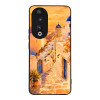 Θήκη Sonique Greek Island Muse Series για Honor 90 5G Ηλιοβασίλεμα στην Οία