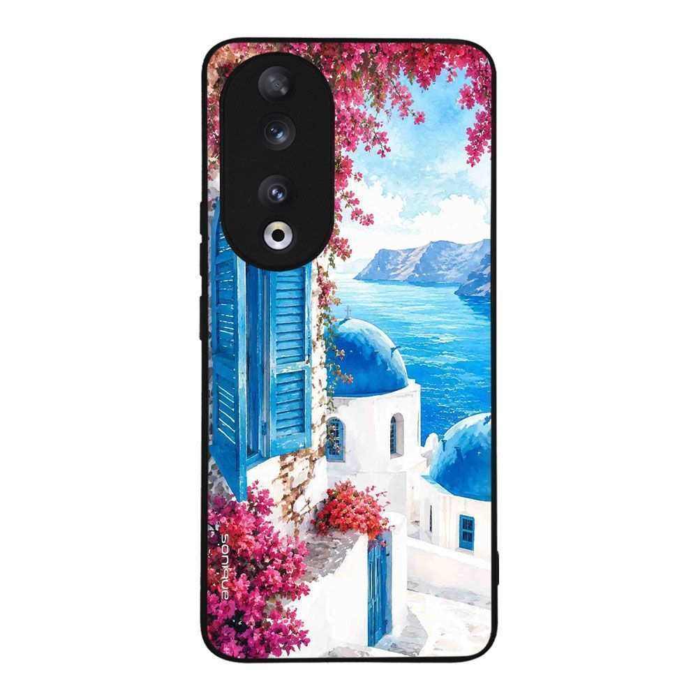 Θήκη Sonique Greek Island Muse Series για Honor 90 5G Σαντορινό Γαλάζιο