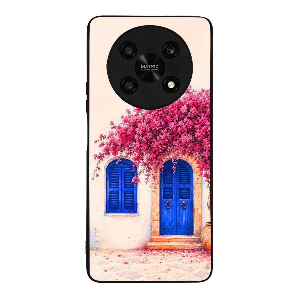 Θήκη Sonique Greek Island Muse Series για Honor Magic4 Lite 5G Ροζ Μπουκαμβίλια