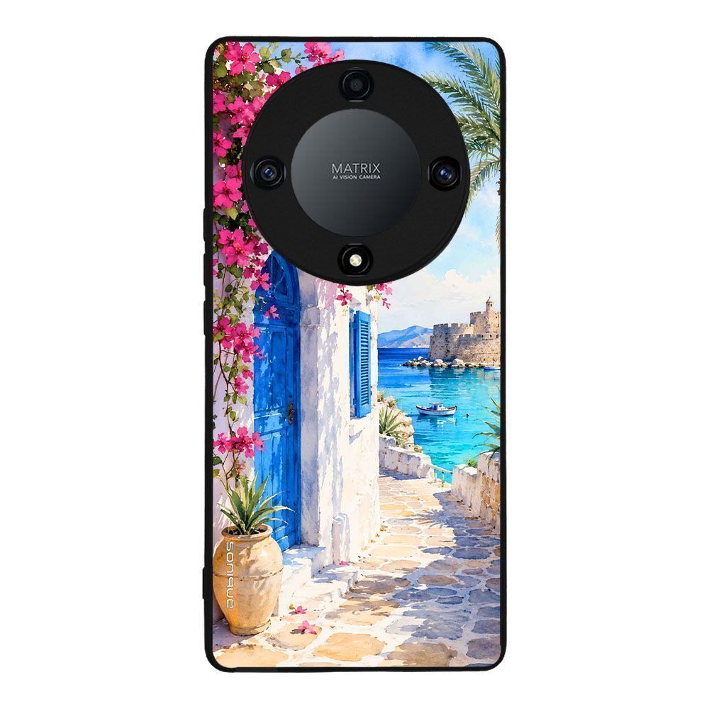 Θήκη Sonique Greek Island Muse Series για Honor Magic5 Lite 5G Σοκάκι Ρόδου