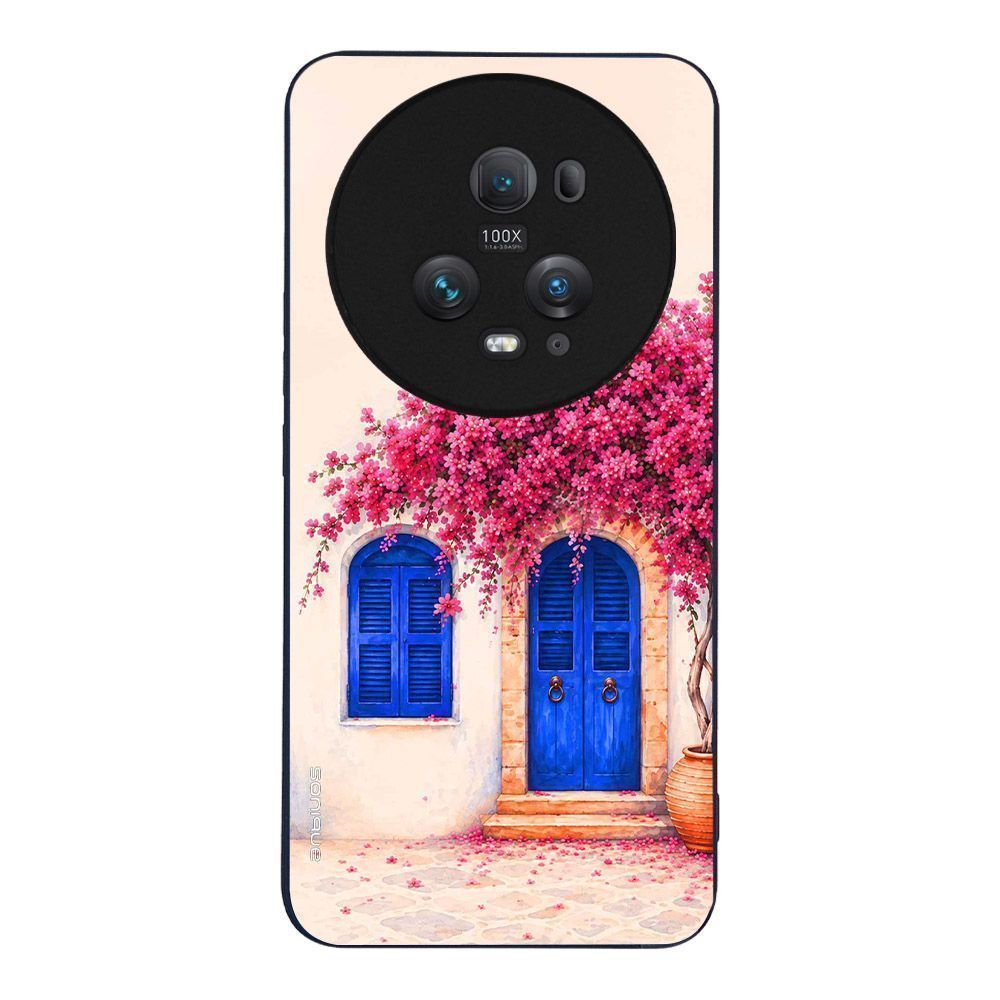 Θήκη Sonique Greek Island Muse Series για Honor Magic5 Pro 5G Ροζ Μπουκαμβίλια