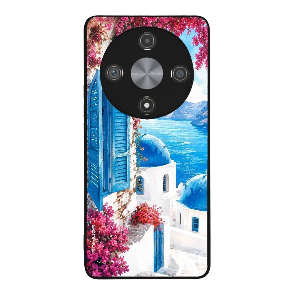 Θήκη Sonique Greek Island Muse Series για Honor Magic6 Lite 5G Σαντορινό Γαλάζιο