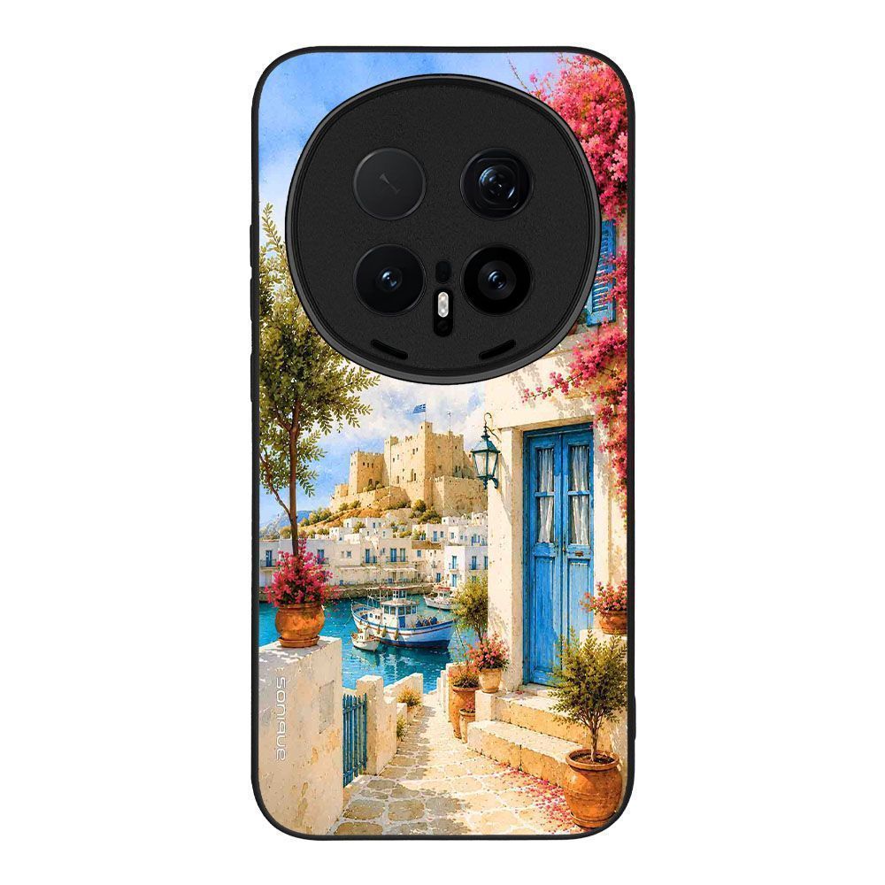 Θήκη Sonique Greek Island Muse Series για Honor Magic8 Pro 5G Ροδίτικο Λιμάνι