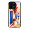 Θήκη Sonique Greek Island Muse Series για Honor X7c Ηλιοβασίλεμα Σαντορίνης