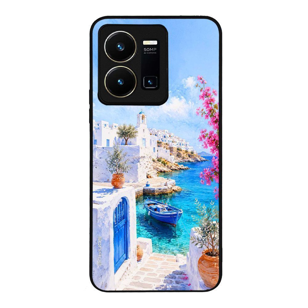 Θήκη Sonique Greek Island Muse Series για VIVO Y35 4G / VIVO Y22 / VIVO Y22S Αγκυροβόλι