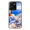 Θήκη Sonique Greek Island Muse Series για VIVO Y35 4G / VIVO Y22 / VIVO Y22S Θέα του Αιγαίου