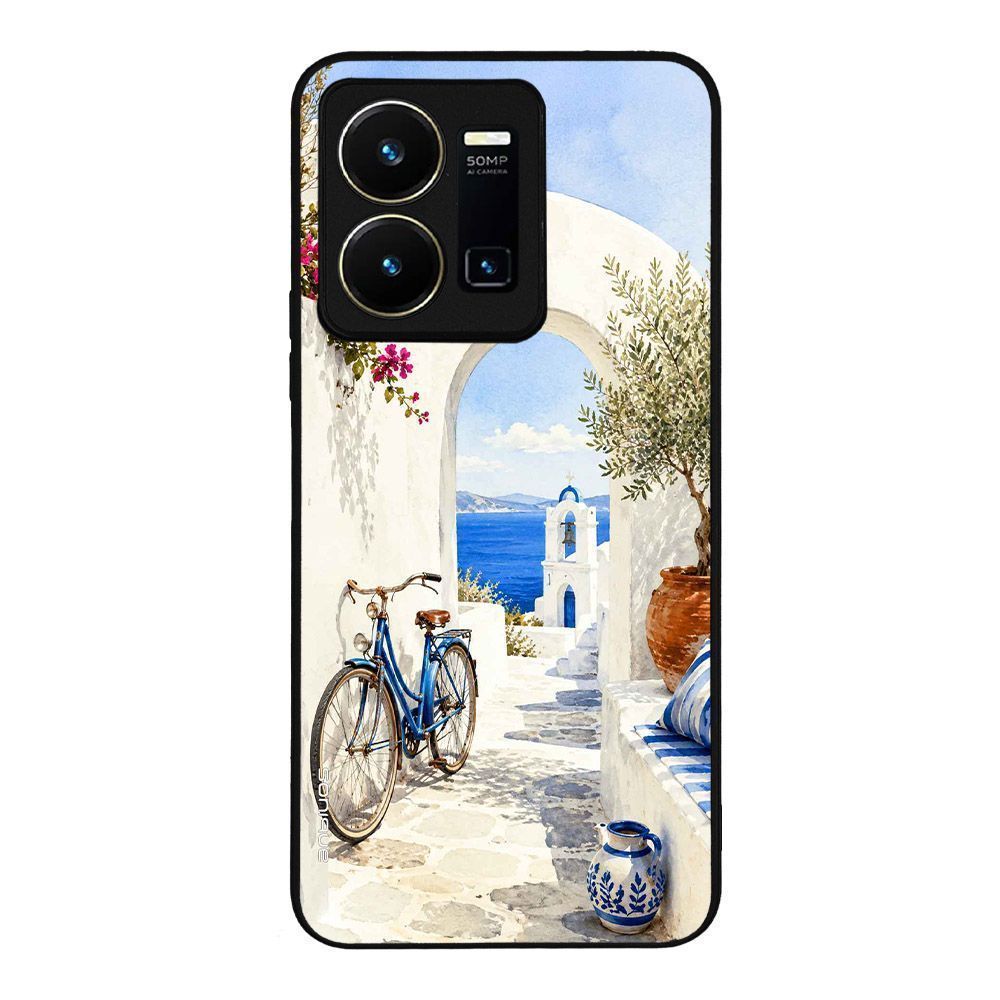 Θήκη Sonique Greek Island Muse Series για VIVO Y35 4G / VIVO Y22 / VIVO Y22S Πέρασμα στο Αιγαίο
