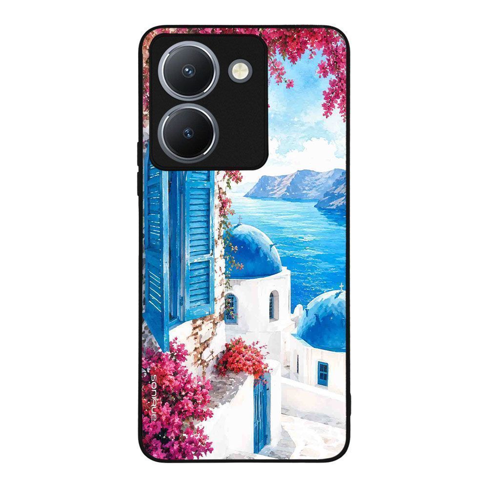 Θήκη Sonique Greek Island Muse Series για VIVO Y36 4G / VIVO Y36 5G / VIVO Y27 5G / VIVO Y27s Σαντορινό Γαλάζιο
